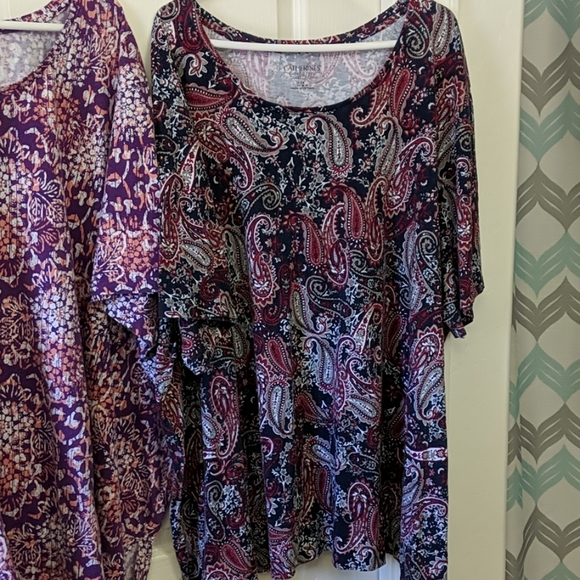 Catherine's Plus Size cotton shirts - Picture 2 of 4